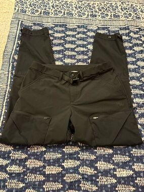 H&M Move Black Straight-Leg Utility Pants